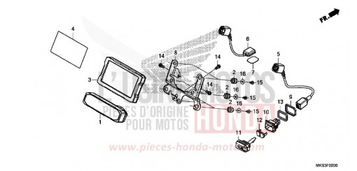 COMPTEUR CRF1100DL de 2020
